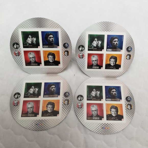 Canada Post Musician Stamps- Kate & Anna McGarrigle, Bruce Cockburn - Picture 5 of 6